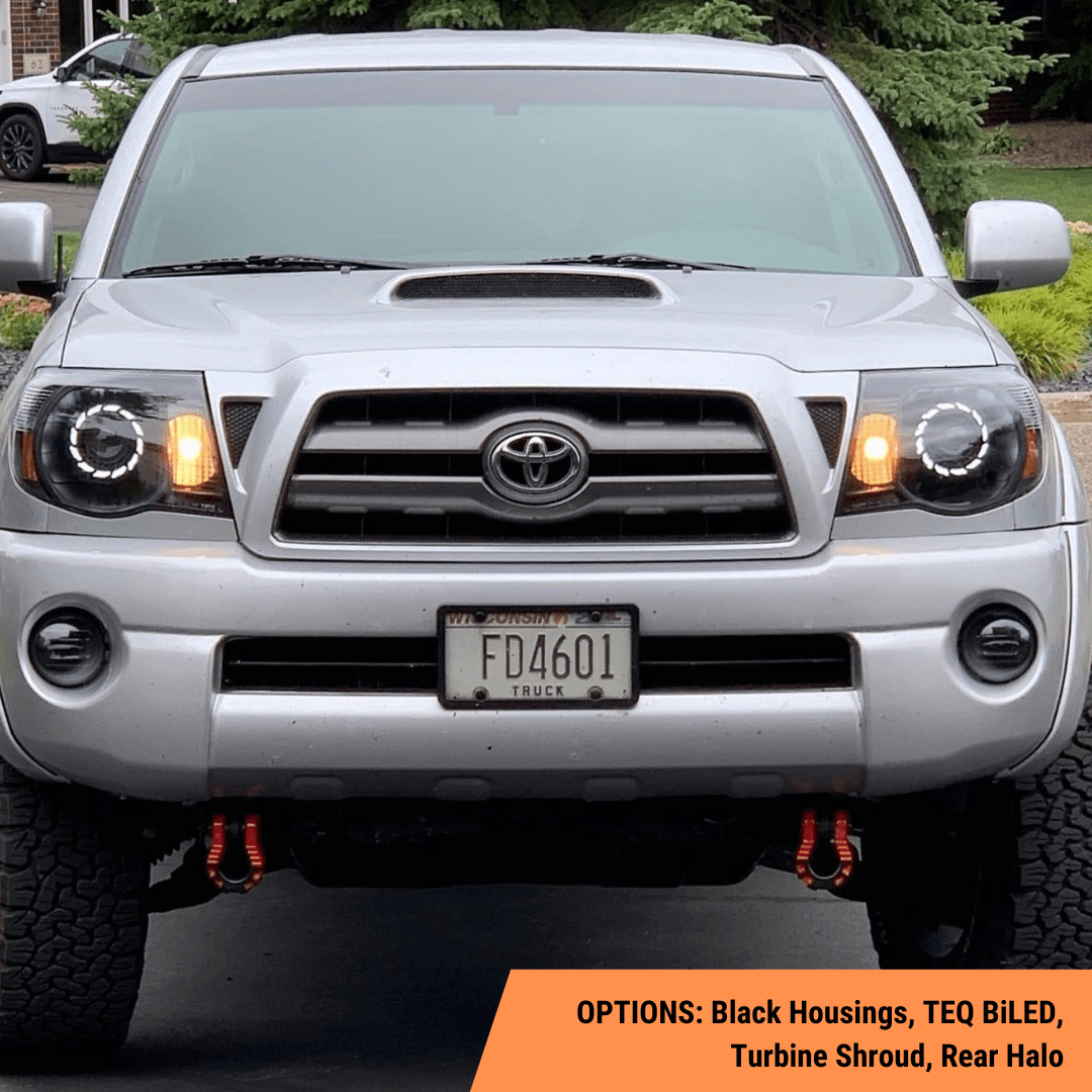 TEQ Customs LLC Headlights 2nd Gen Tacoma Custom Headlights (05-11)