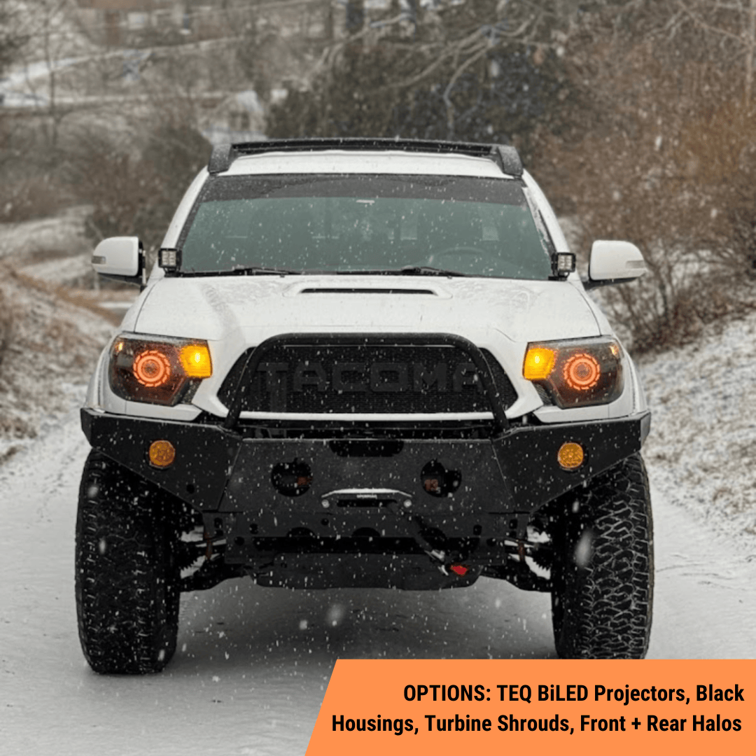 TEQ Customs LLC Headlights 2nd Gen Tacoma Custom Headlights (12-15)