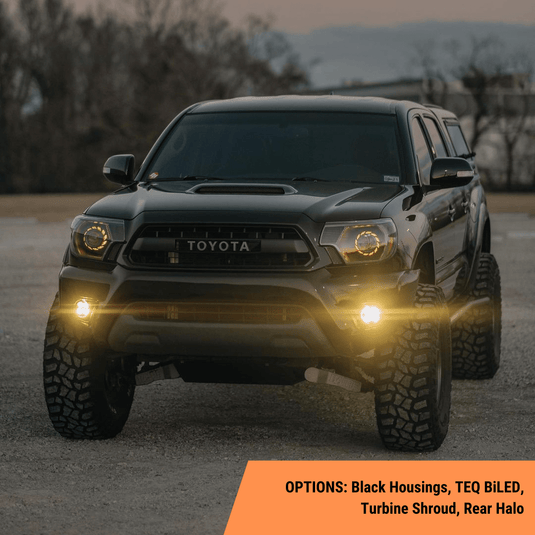 TEQ Customs LLC Headlights 2nd Gen Tacoma Custom Headlights (12-15)