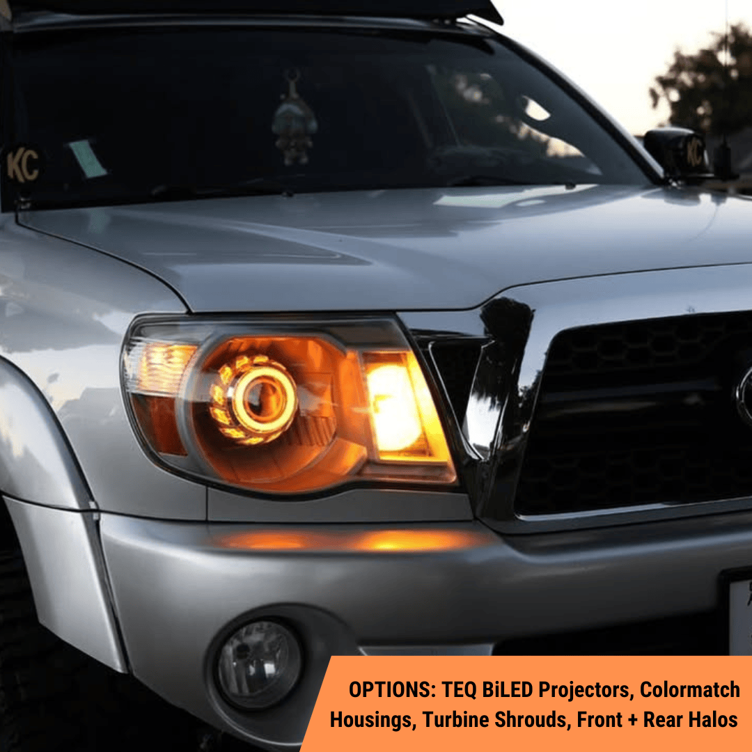 TEQ Customs LLC Headlights 2nd Gen Tacoma Custom Headlights (2005-2011)