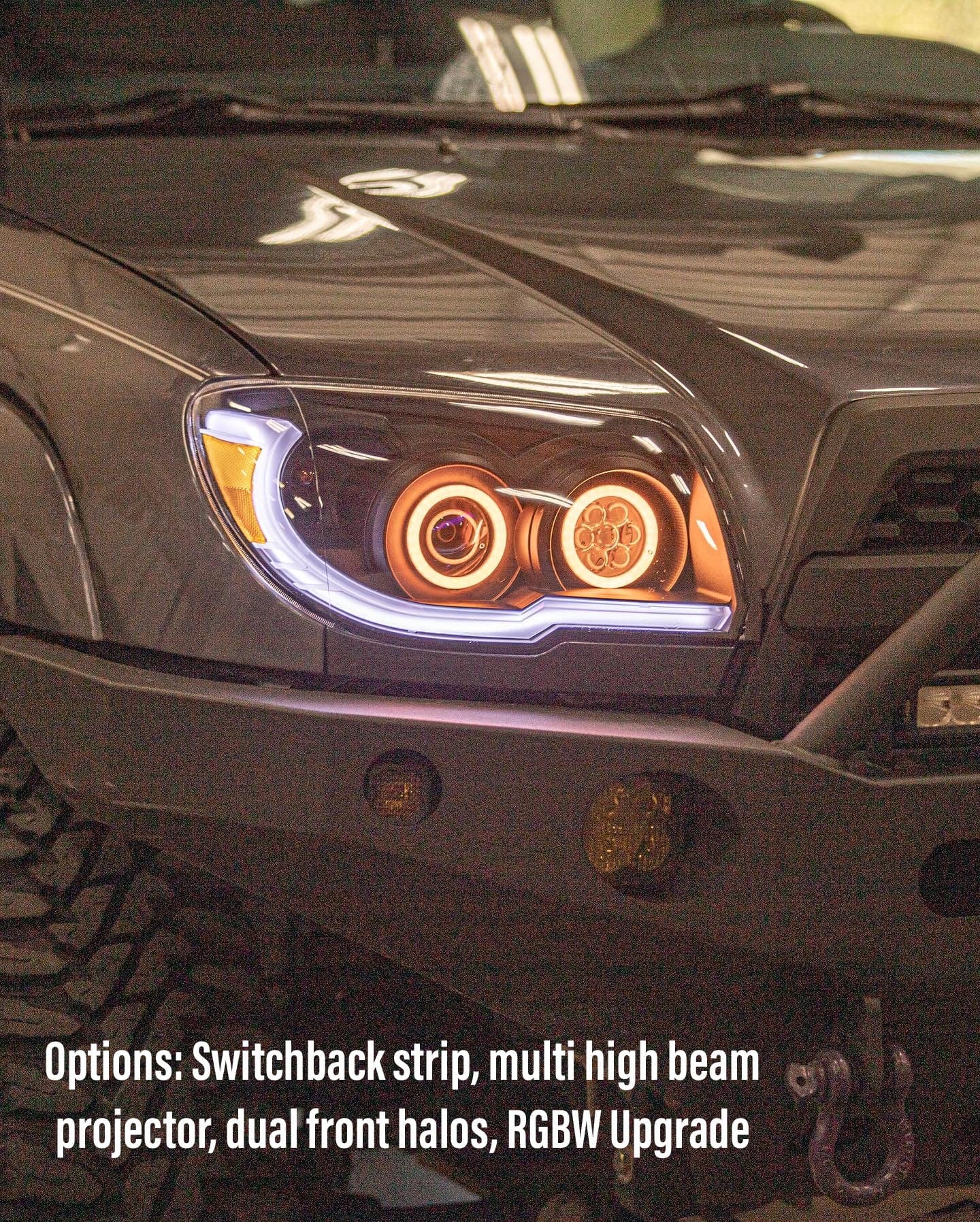 TEQ Customs LLC Headlights 4th Gen 4Runner DRL Custom Headlights (06-09)