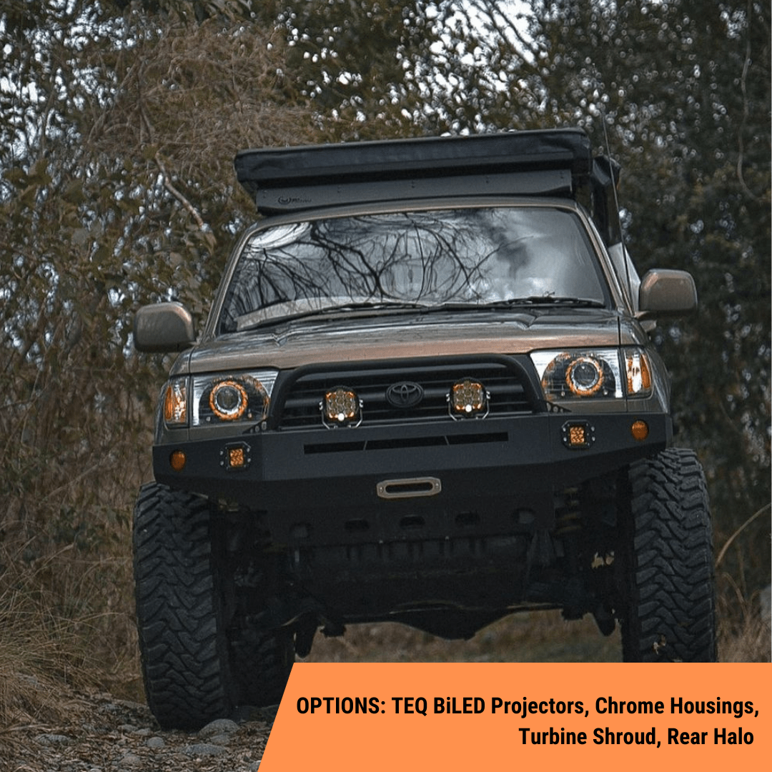 TEQ Customs LLC Headlights 96-02 4Runner Turbine Edition Headlights