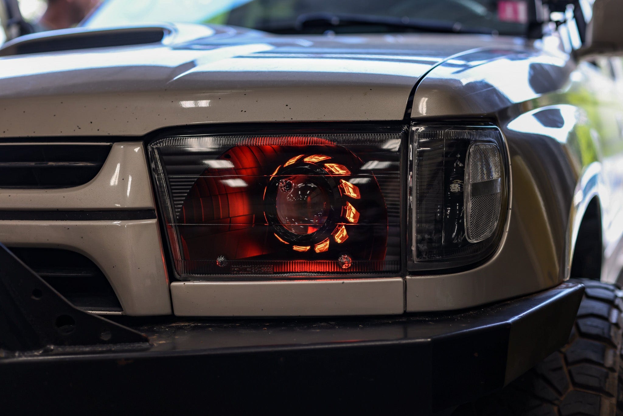 TEQ Customs LLC Headlights 96-02 4Runner Turbine Edition Headlights