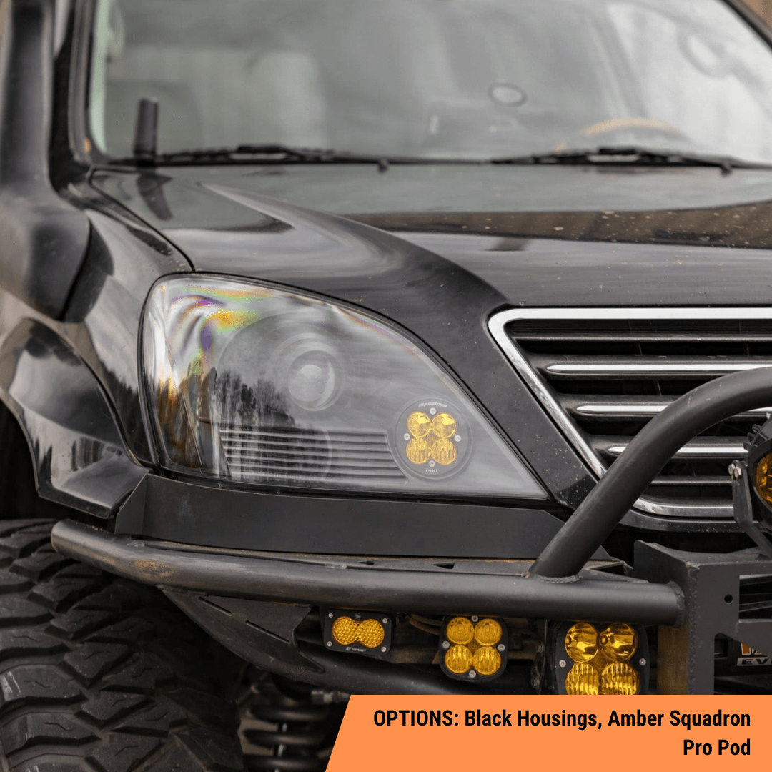 TEQ Customs LLC Headlights Baja Designs x TEQ Customs GX470 Headlights