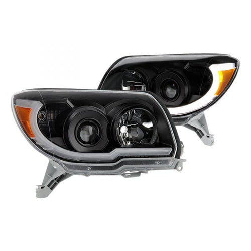 TEQ Customs LLC Headlights Black LED DRL Bar Headlights / 06-09 4Runner / 4th Gen