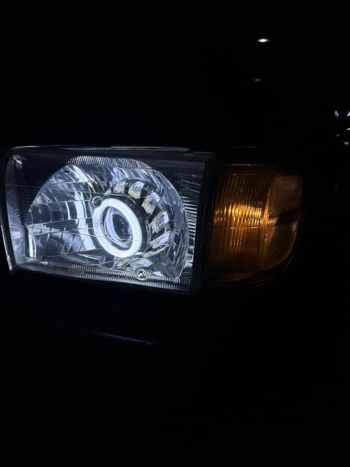 TEQ Customs LLC Headlights Chrome / Front and Rear Halo (+$85) / Switchback (White and Amber) TEQ Customs Turbine Edition Headlights / 96-02 4Runner