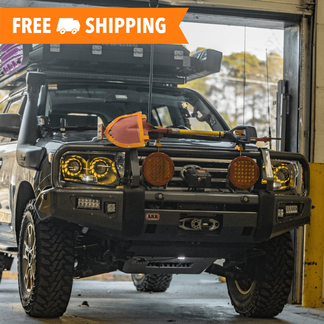 TEQ Customs LLC Headlights Custom Retrofit Headlights / 08-15 Land Cruiser 200 Series