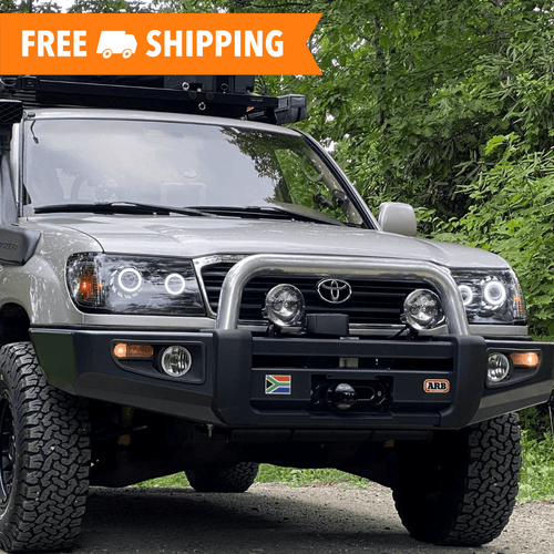 TEQ Customs LLC Headlights Custom Retrofit Headlights / 100 Series Land Cruiser (98-07)