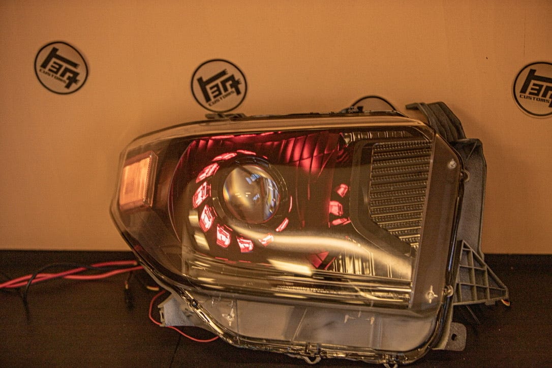 TEQ Customs LLC Headlights Custom Retrofit Headlights / 14+ Tundra