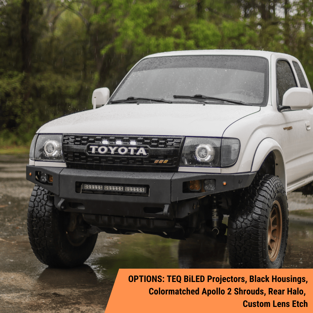 TEQ Customs LLC Headlights Custom Retrofit Headlights / 1st Gen Tacoma (98-00)