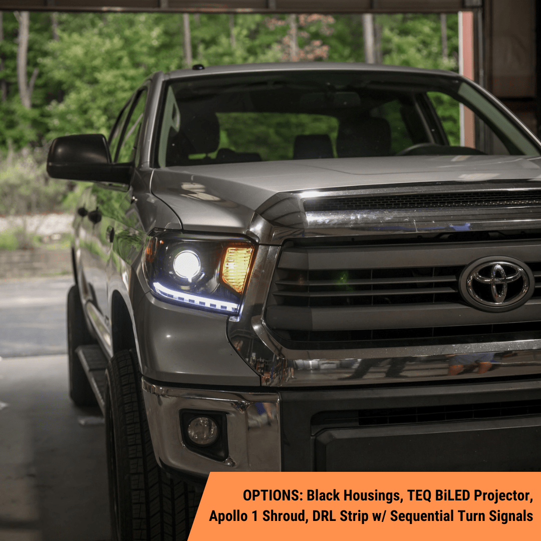 TEQ Customs LLC Headlights Custom Retrofit Headlights / 2014-2021 Tundra