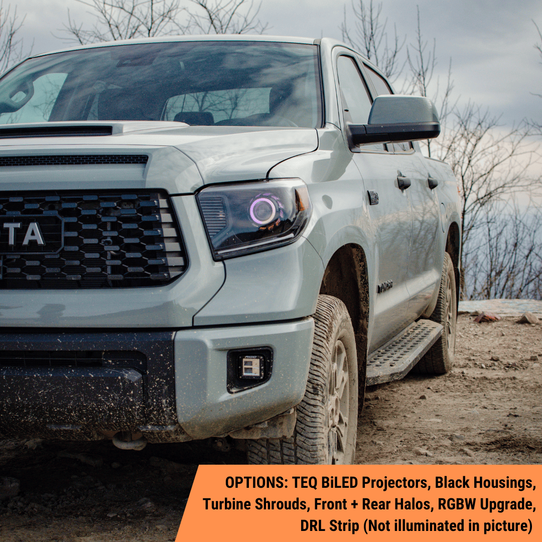 TEQ Customs LLC Headlights Custom Retrofit Headlights / 2014-2021 Tundra