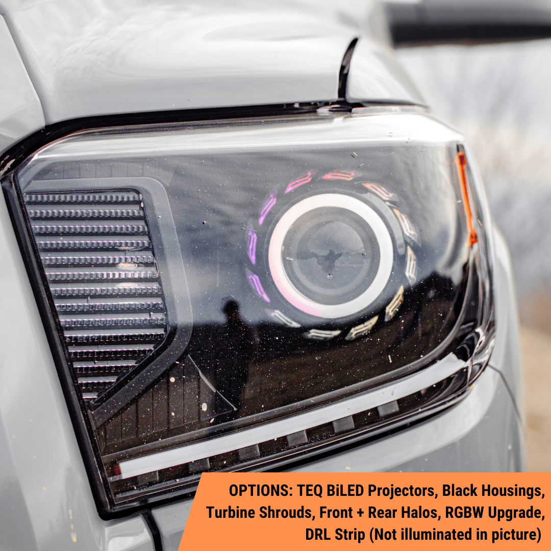 TEQ Customs LLC Headlights Custom Retrofit Headlights / 2014-2021 Tundra