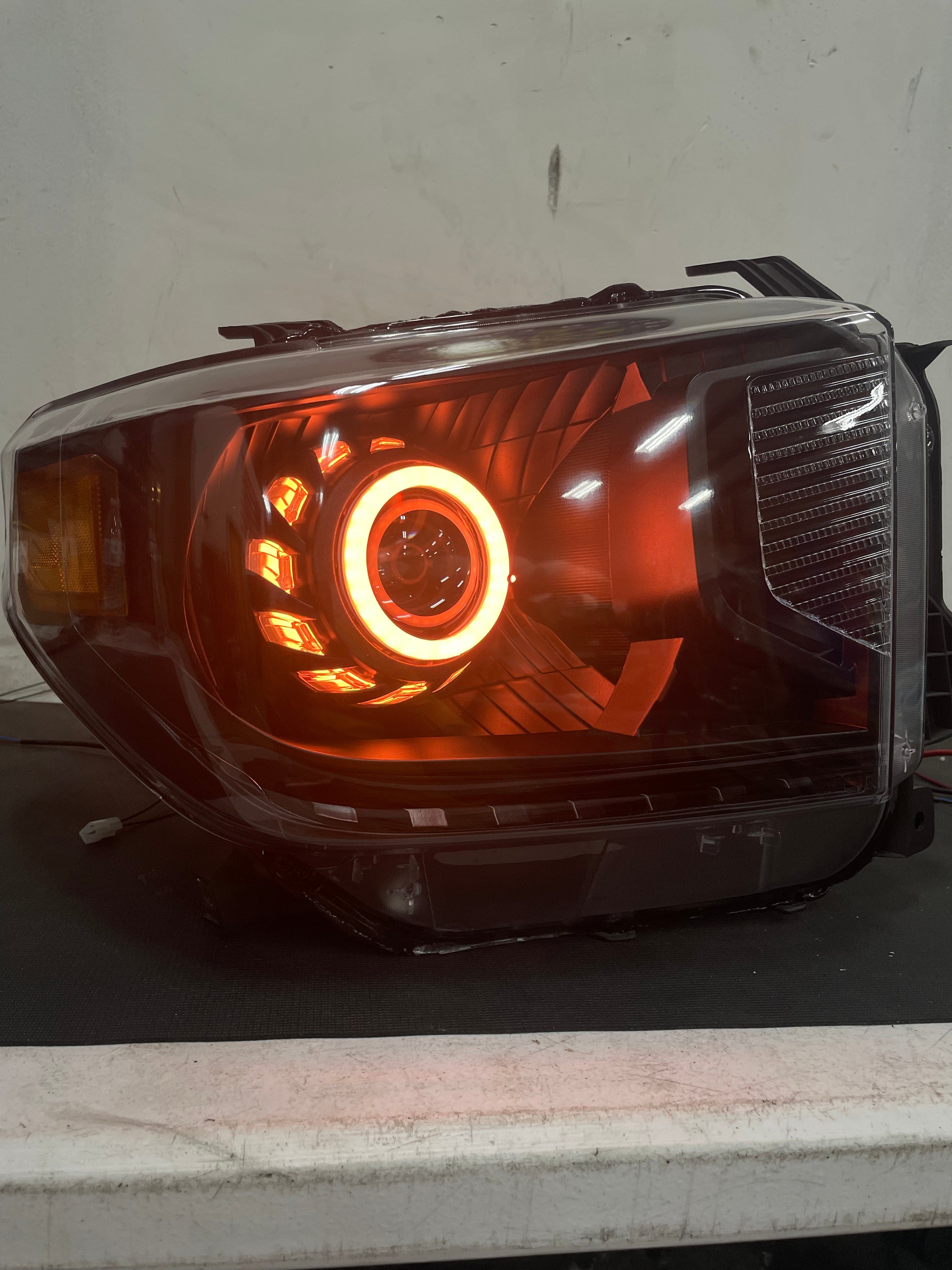 TEQ Customs LLC Headlights Custom Retrofit Headlights / 2014-2021 Tundra