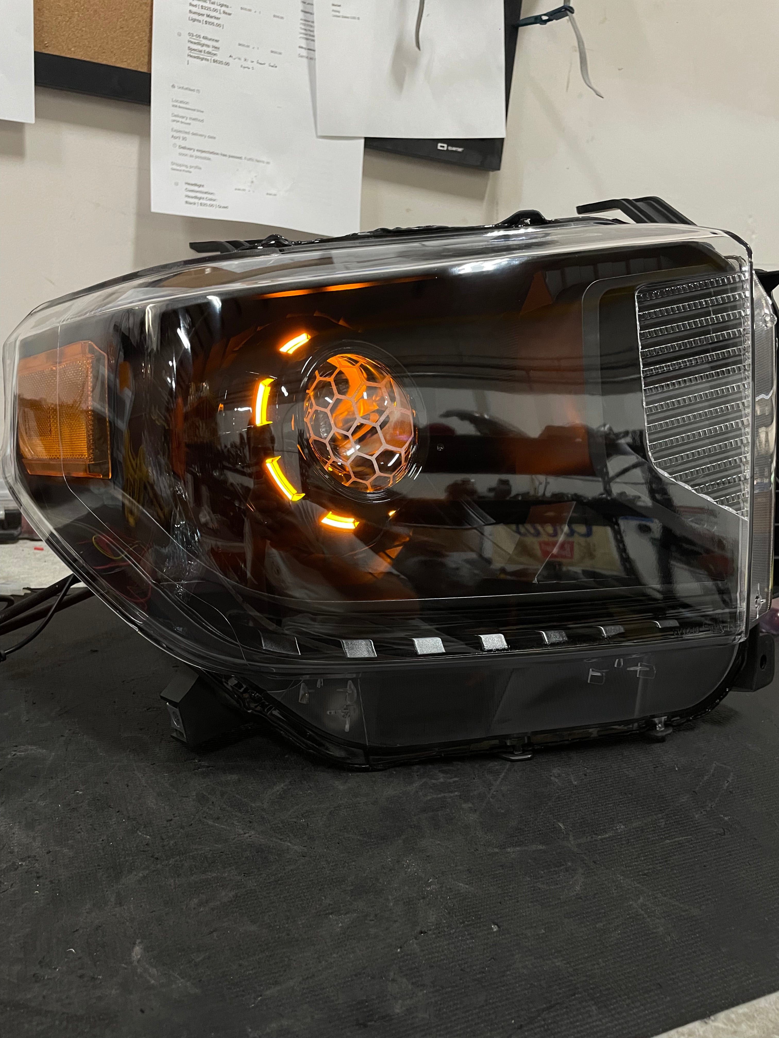 TEQ Customs LLC Headlights Custom Retrofit Headlights / 2014-2021 Tundra