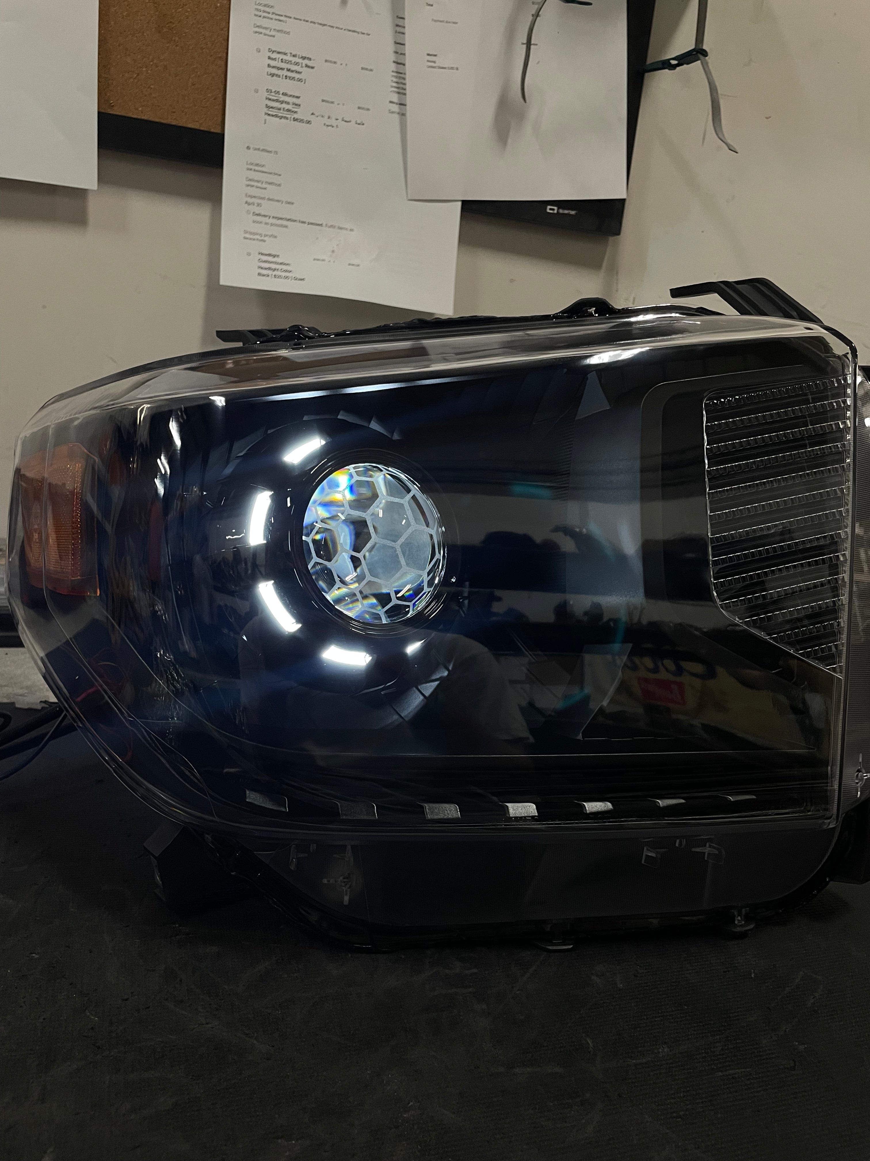 TEQ Customs LLC Headlights Custom Retrofit Headlights / 2014-2021 Tundra