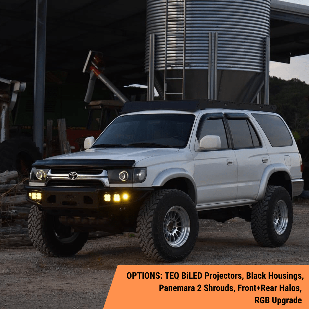 TEQ Customs LLC Headlights Custom Retrofit Headlights / 3rd Gen 4Runner / 96-02