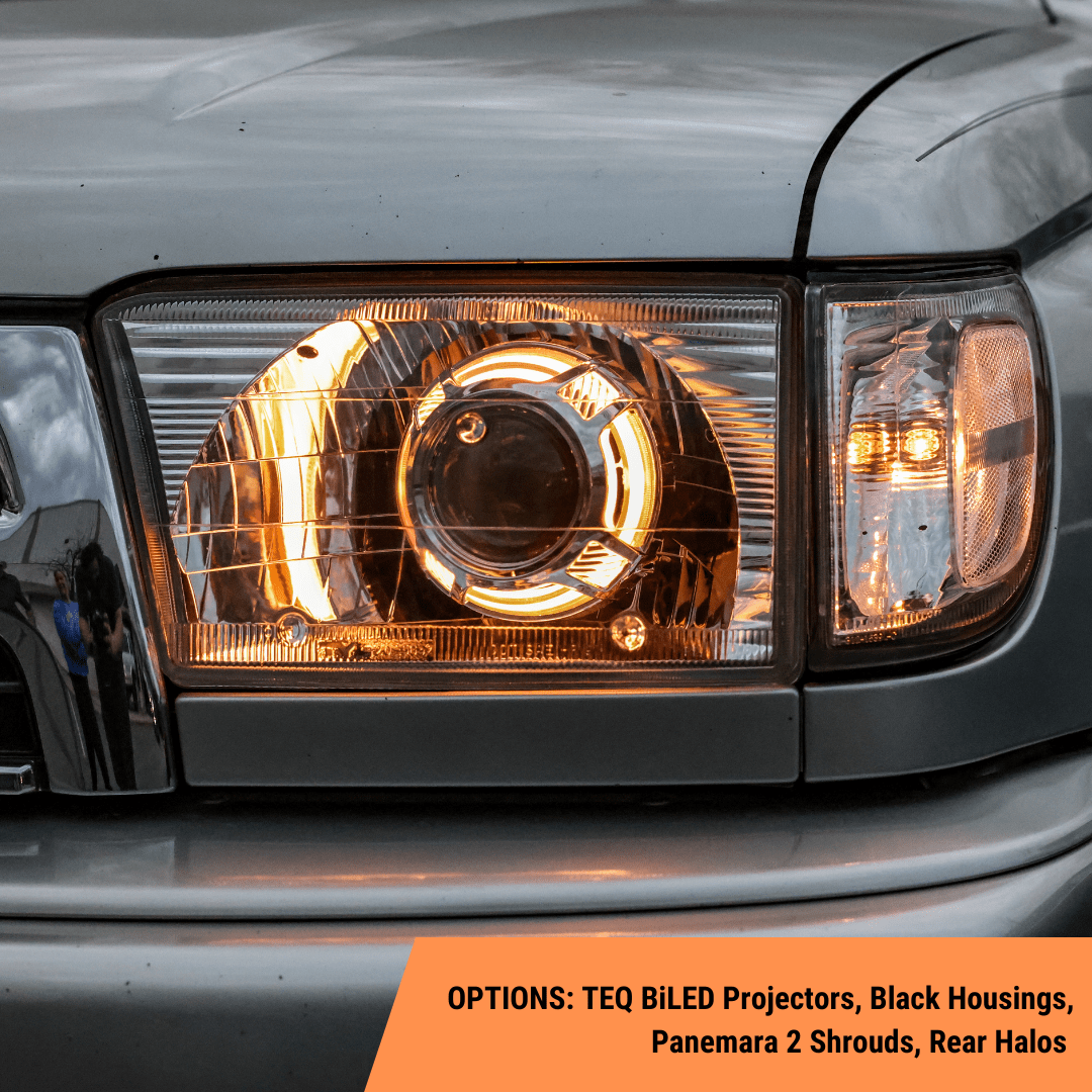 TEQ Customs LLC Headlights Custom Retrofit Headlights / 3rd Gen 4Runner / 96-02