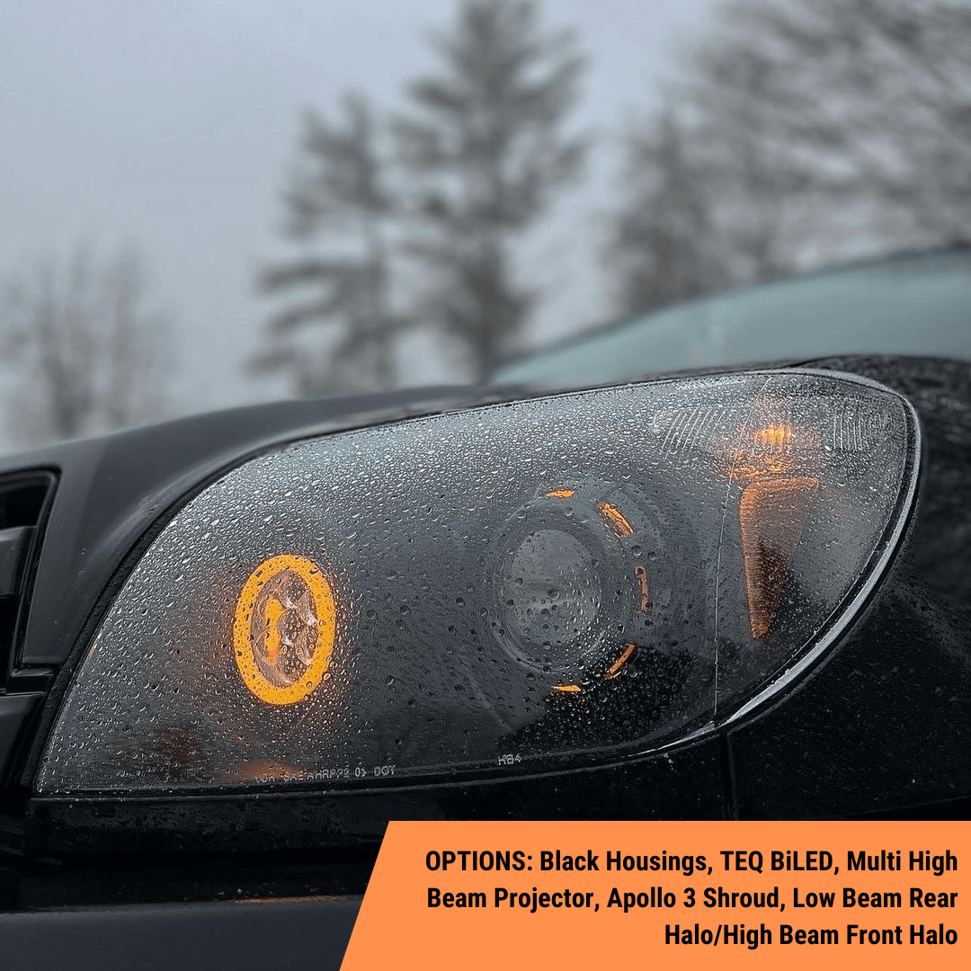 TEQ Customs LLC Headlights Custom Retrofit Headlights / 4th Gen 4Runner / 03-05