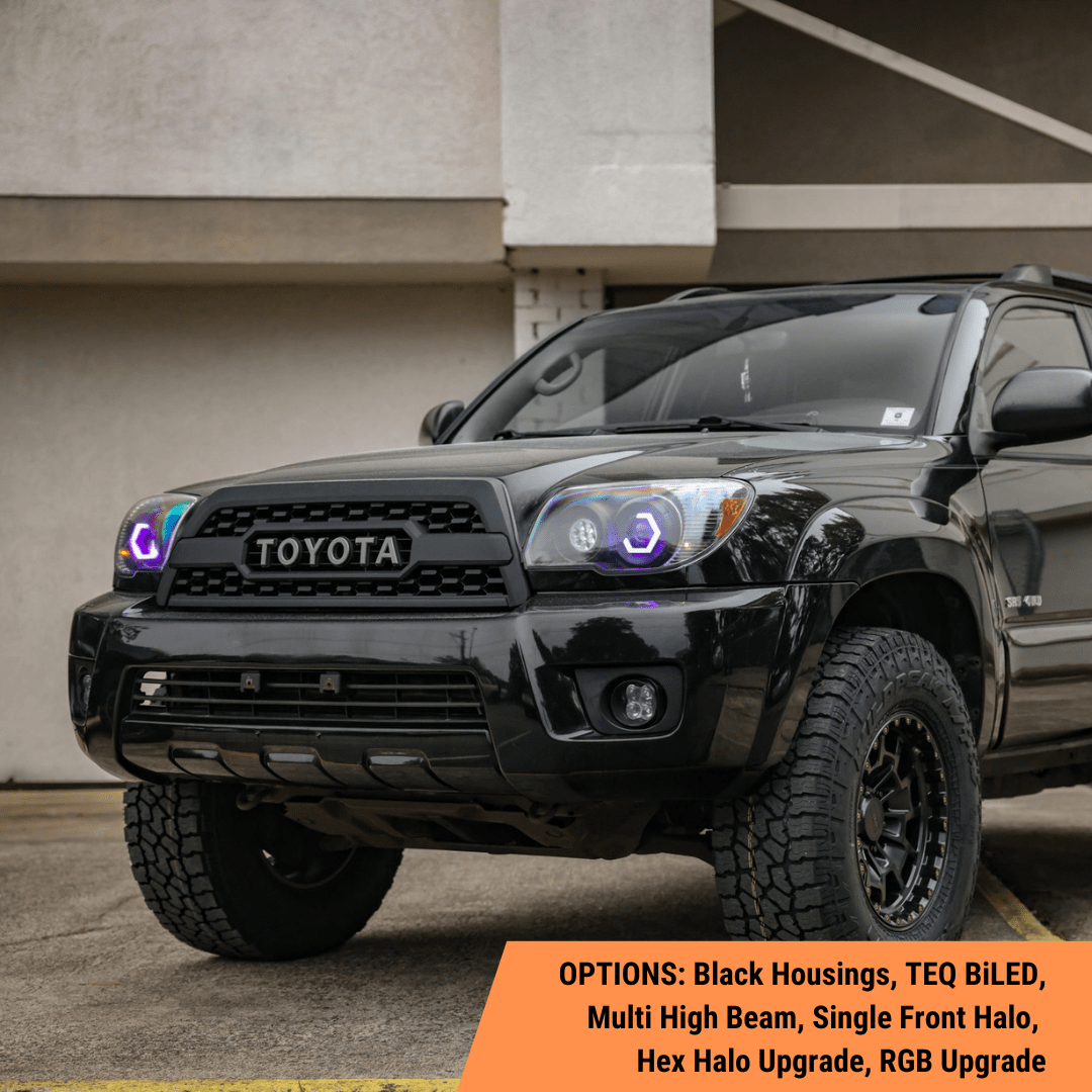 TEQ Customs LLC Headlights Custom Retrofit Headlights / 4th Gen 4Runner / 06-09