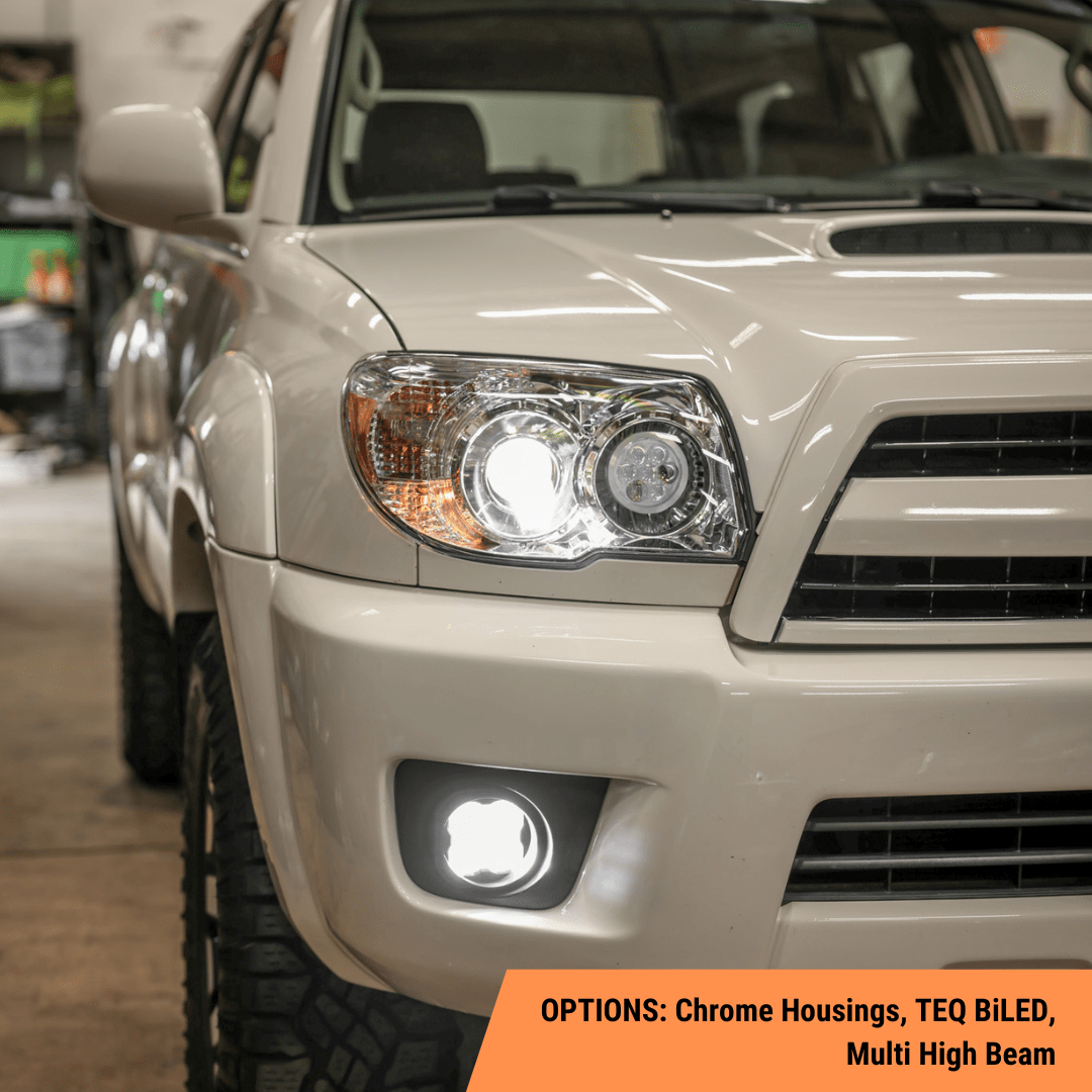 TEQ Customs LLC Headlights Custom Retrofit Headlights / 4th Gen 4Runner / 06-09