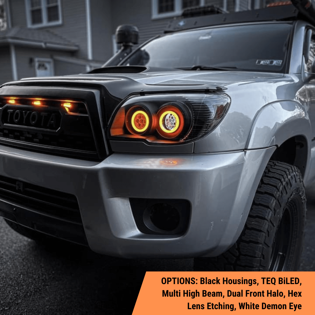 TEQ Customs LLC Headlights Custom Retrofit Headlights / 4th Gen 4Runner / 06-09