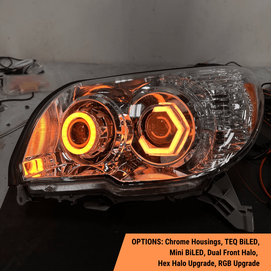 TEQ Customs LLC Headlights Custom Retrofit Headlights / 4th Gen 4Runner / 06-09