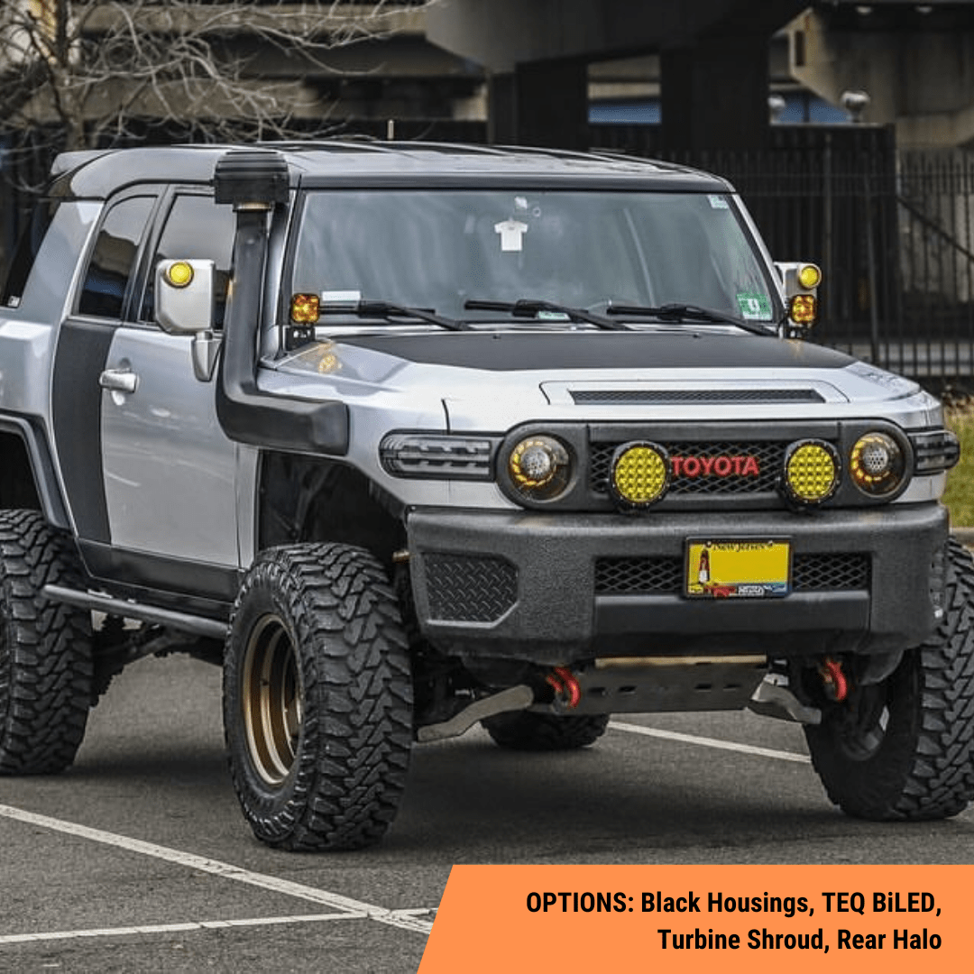 TEQ Customs LLC Headlights Custom Retrofit Headlights / FJ Cruiser