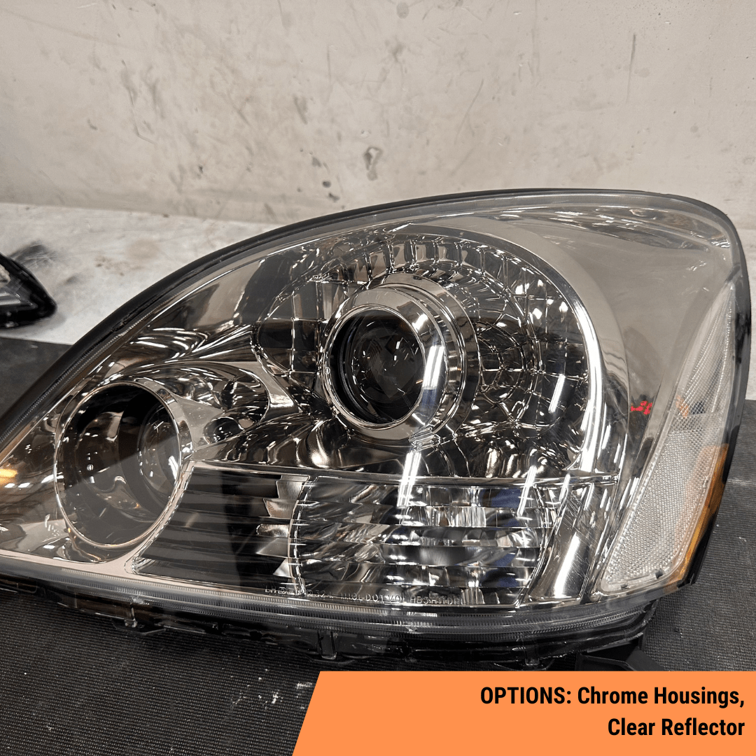 TEQ Customs LLC Headlights Custom Retrofit Headlights / Lexus GX470 (03-09)