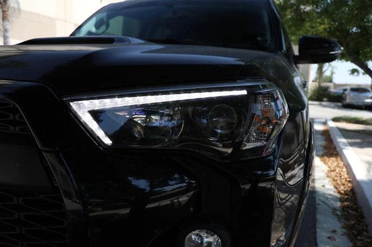 TEQ Customs LLC Headlights DEPO LED DRL and Low Beam Headlights / 14-20 4Runner