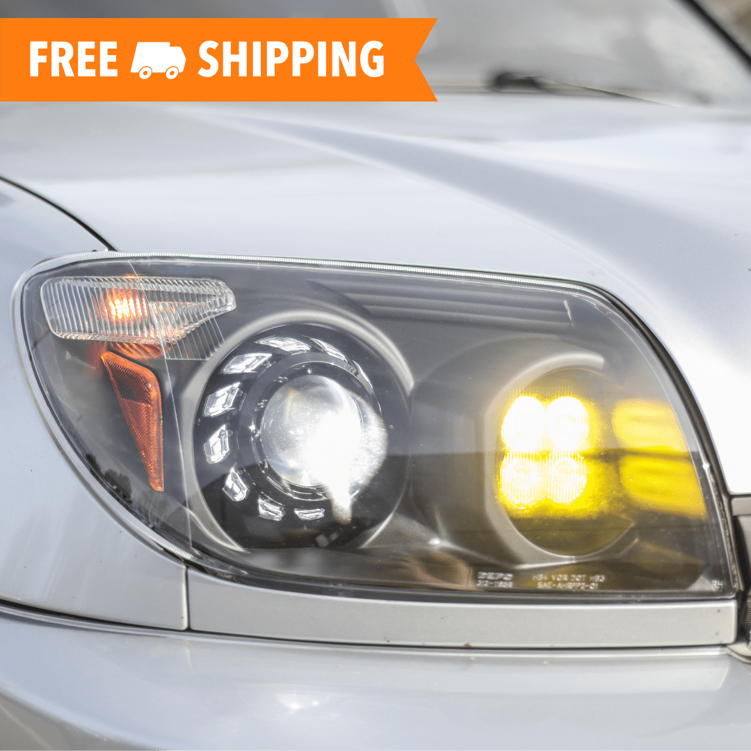 TEQ Customs LLC Headlights Diode Dynamics Pod Custom Headlights / 03-09 4Runner / TEQ Customs