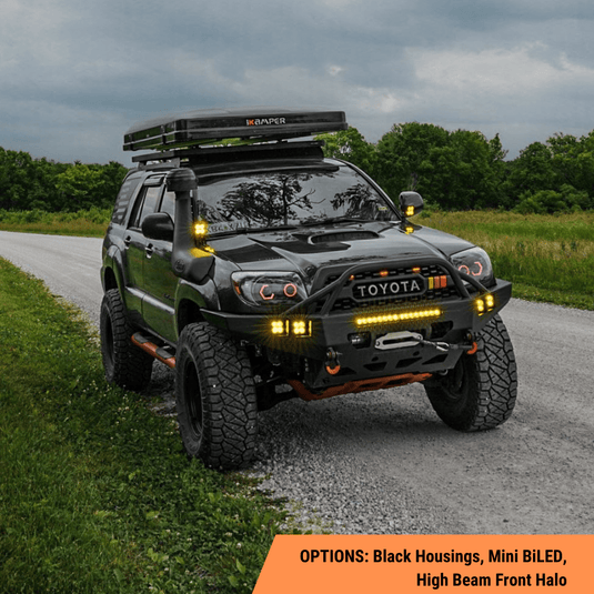 TEQ Customs LLC Headlights Hex Halo Custom Headlights / 06-09 4Runner