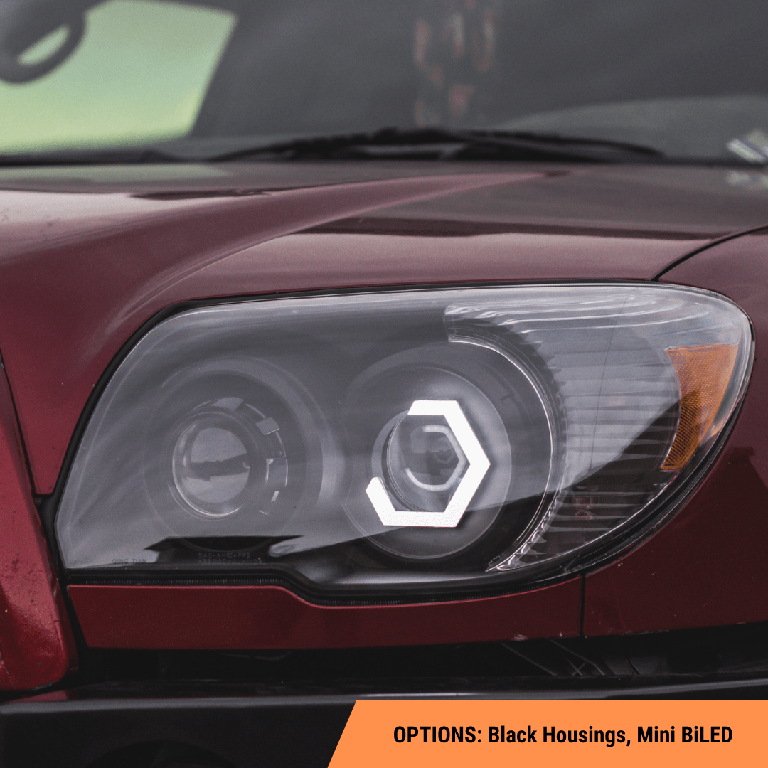 TEQ Customs LLC Headlights Hex Halo Custom Headlights / 06-09 4Runner