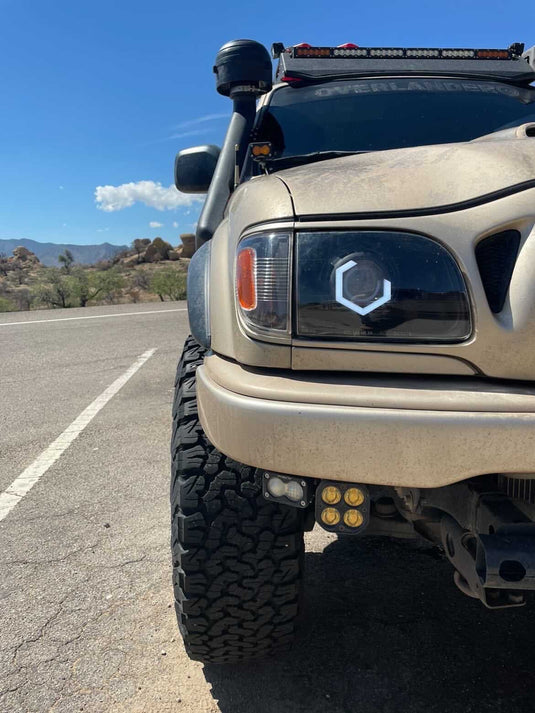 TEQ Customs LLC Headlights Hex Halo Custom Headlights / 98-04 Tacoma / TEQ Customs