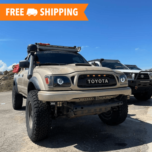 TEQ Customs LLC Headlights Hex Halo Custom Headlights / 98-04 Tacoma / TEQ Customs