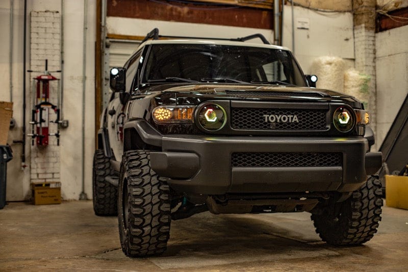 TEQ Customs LLC Headlights Hex Special Edition Custom Headlights / FJ Cruiser