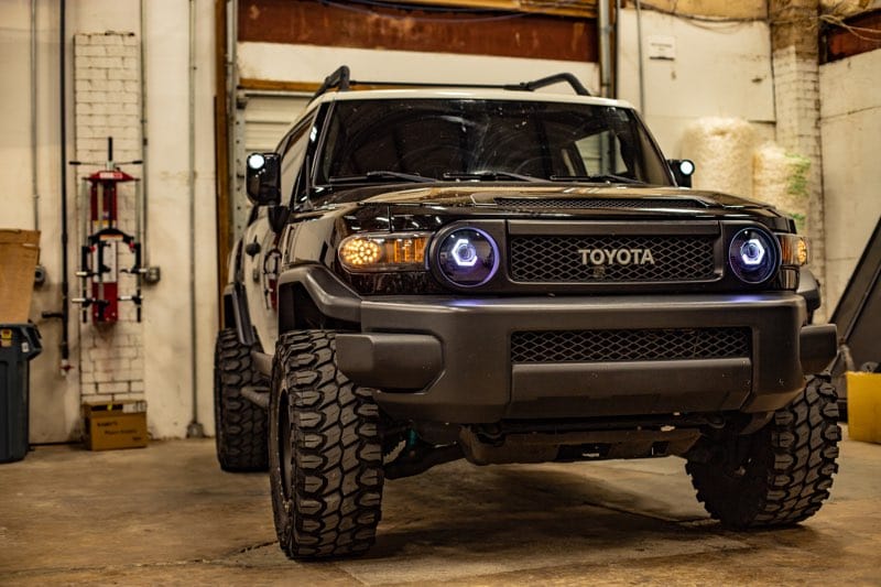 TEQ Customs LLC Headlights Hex Special Edition Custom Headlights / FJ Cruiser