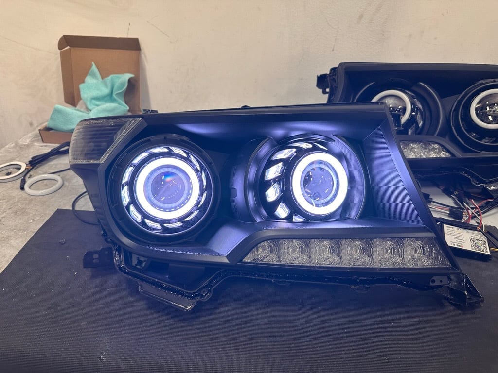 TEQ Customs LLC Headlights Land Cruiser 200 Series Custom Headlights (08-15)