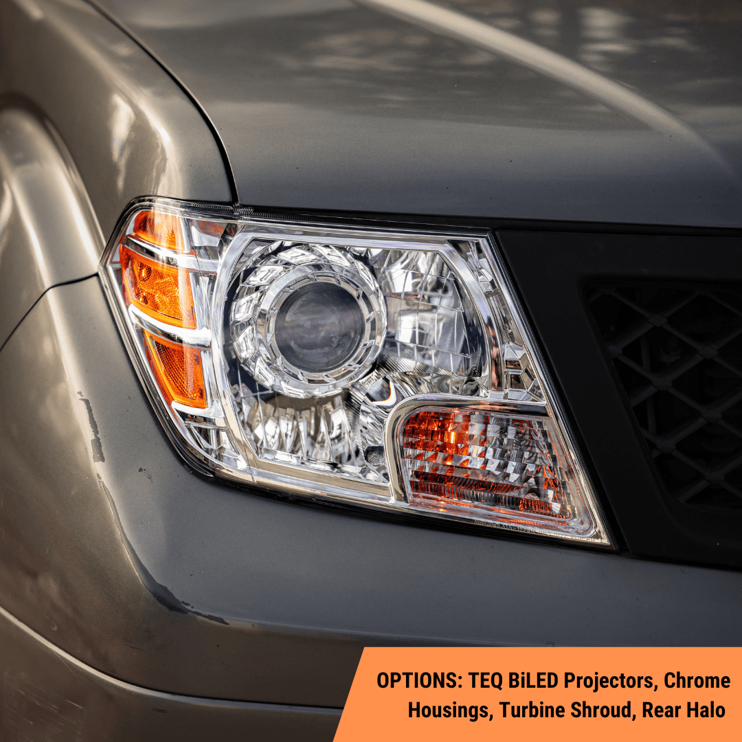 TEQ Customs LLC Headlights Nissan Frontier (2009-2021) Custom Headlights