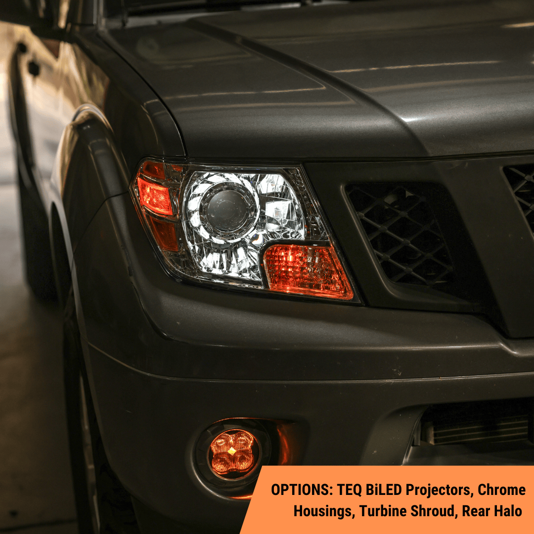 TEQ Customs LLC Headlights Nissan Frontier (2009-2021) Custom Headlights