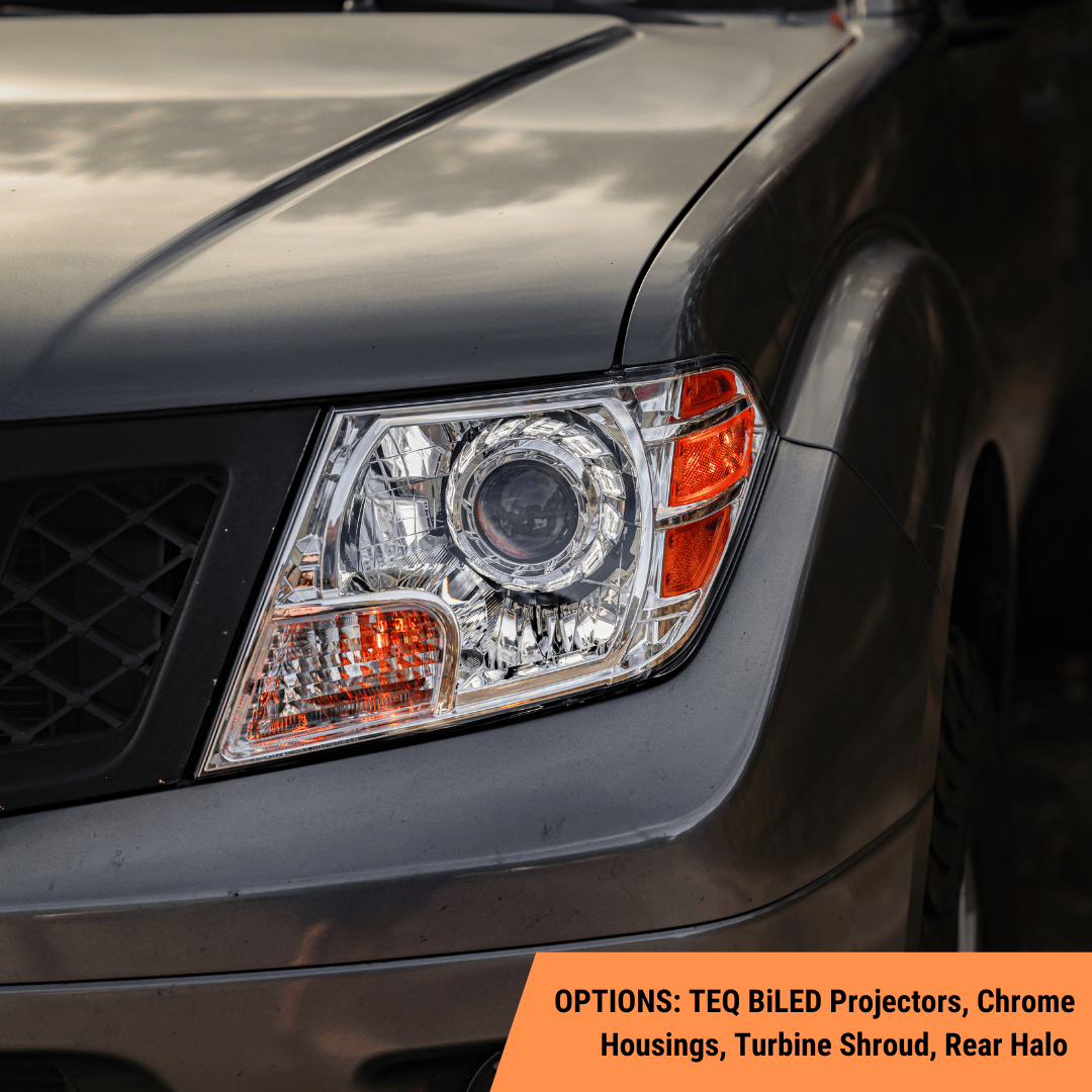 TEQ Customs LLC Headlights Nissan Frontier (2009-2021) Custom Headlights