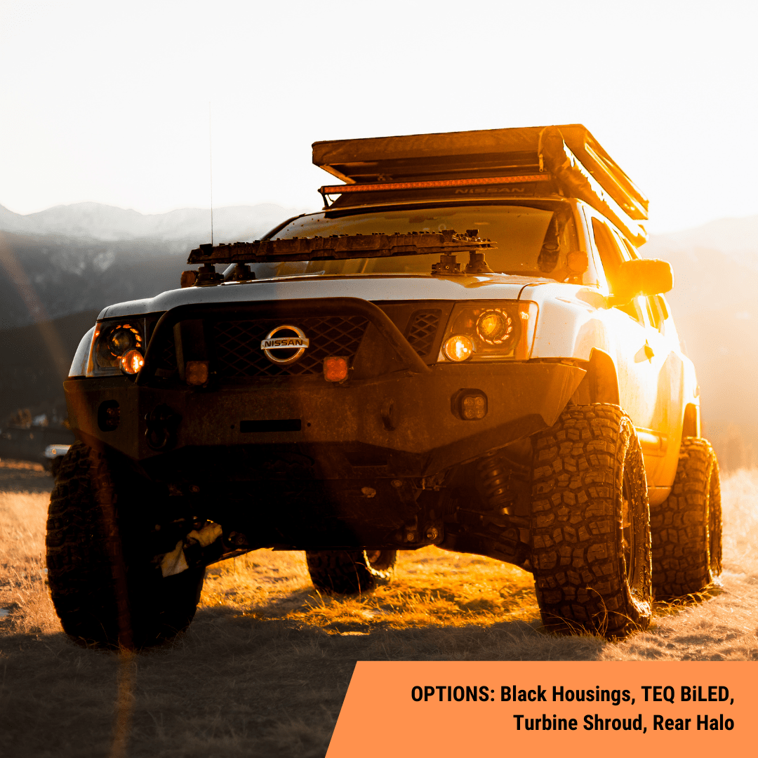 TEQ Customs LLC Headlights Nissan Xterra (05-15) Custom Headlights