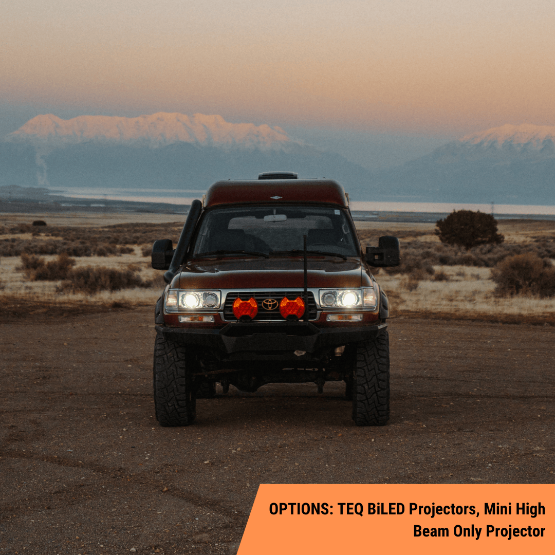 TEQ Customs LLC Headlights OEM+ Edition Headlights / 80 Series Land Cruiser