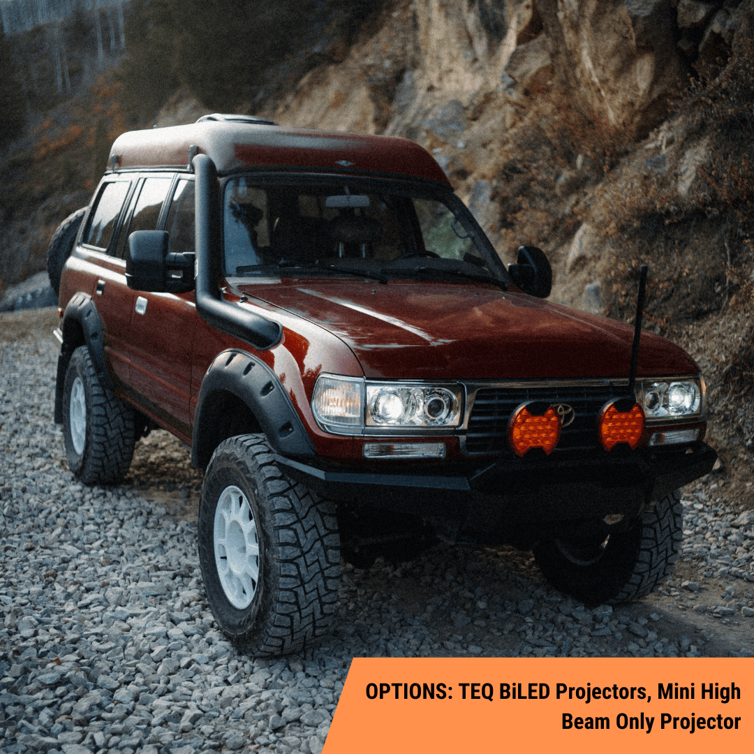 TEQ Customs LLC Headlights OEM+ Edition Headlights / 80 Series Land Cruiser
