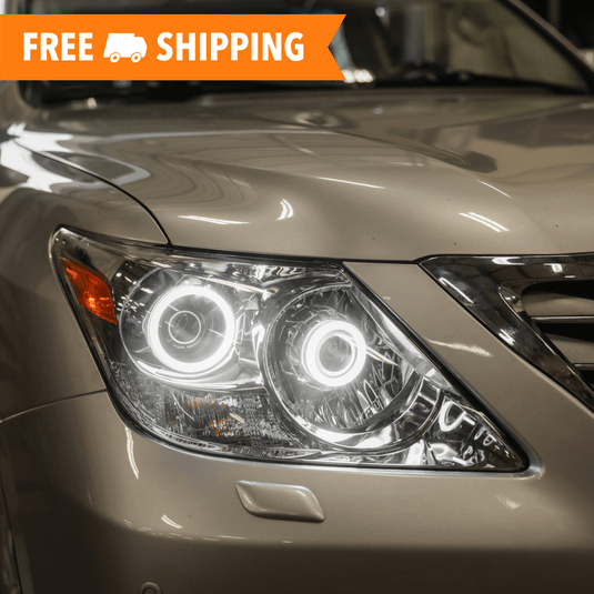 TEQ Customs LLC Headlights Retrofit Headlights / 08-12 LX570