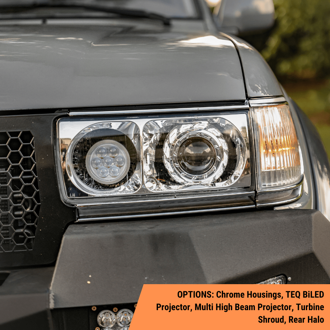 TEQ Customs LLC Headlights Retrofit Headlights / 80 Series Land Cruiser (90-97) / TEQ Customs