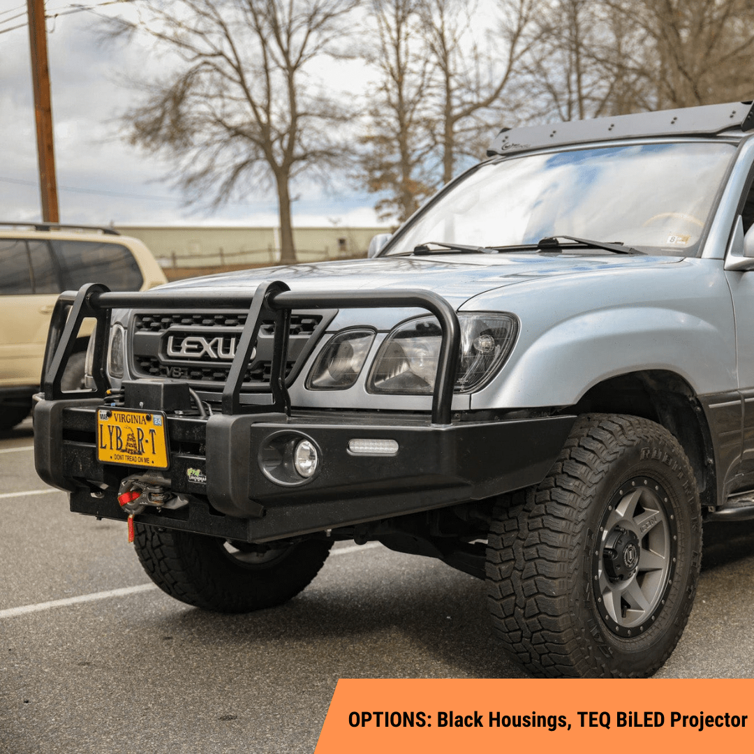 TEQ Customs LLC Headlights Retrofit Headlights / Lexus LX470 (98-07) / TEQ Customs