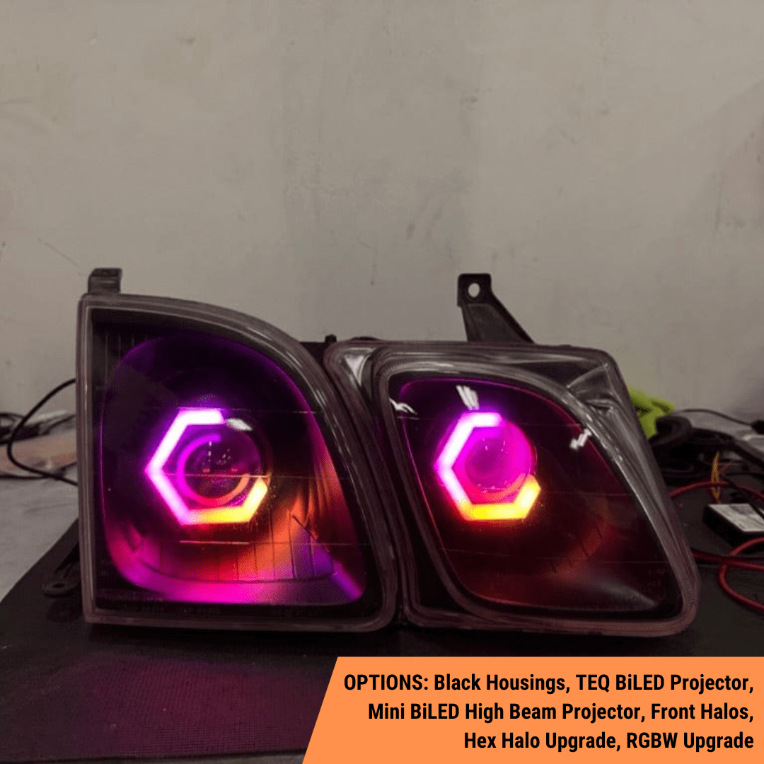 TEQ Customs LLC Headlights Retrofit Headlights / Lexus LX470 (98-07) / TEQ Customs