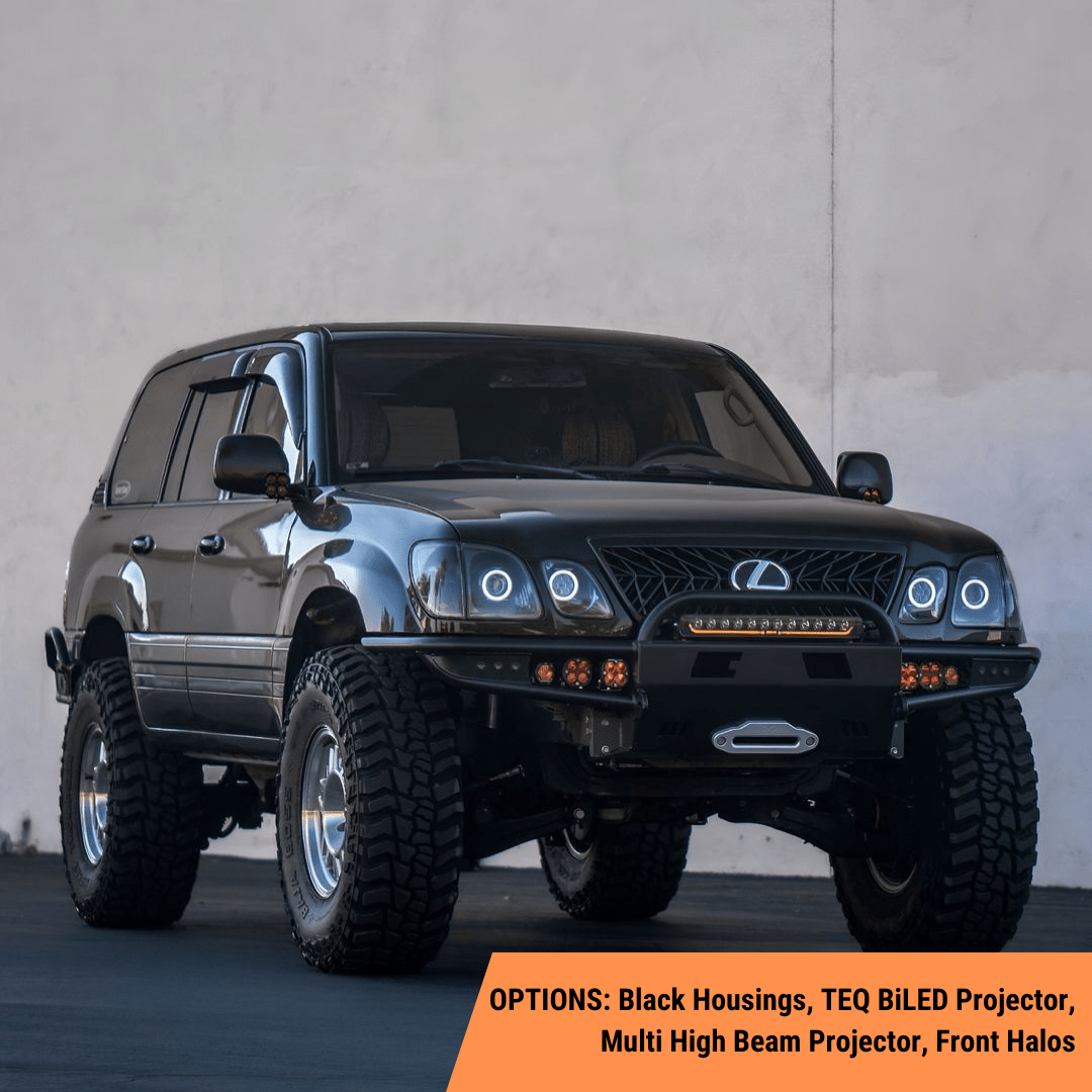 TEQ Customs LLC Headlights Retrofit Headlights / Lexus LX470 (98-07) / TEQ Customs
