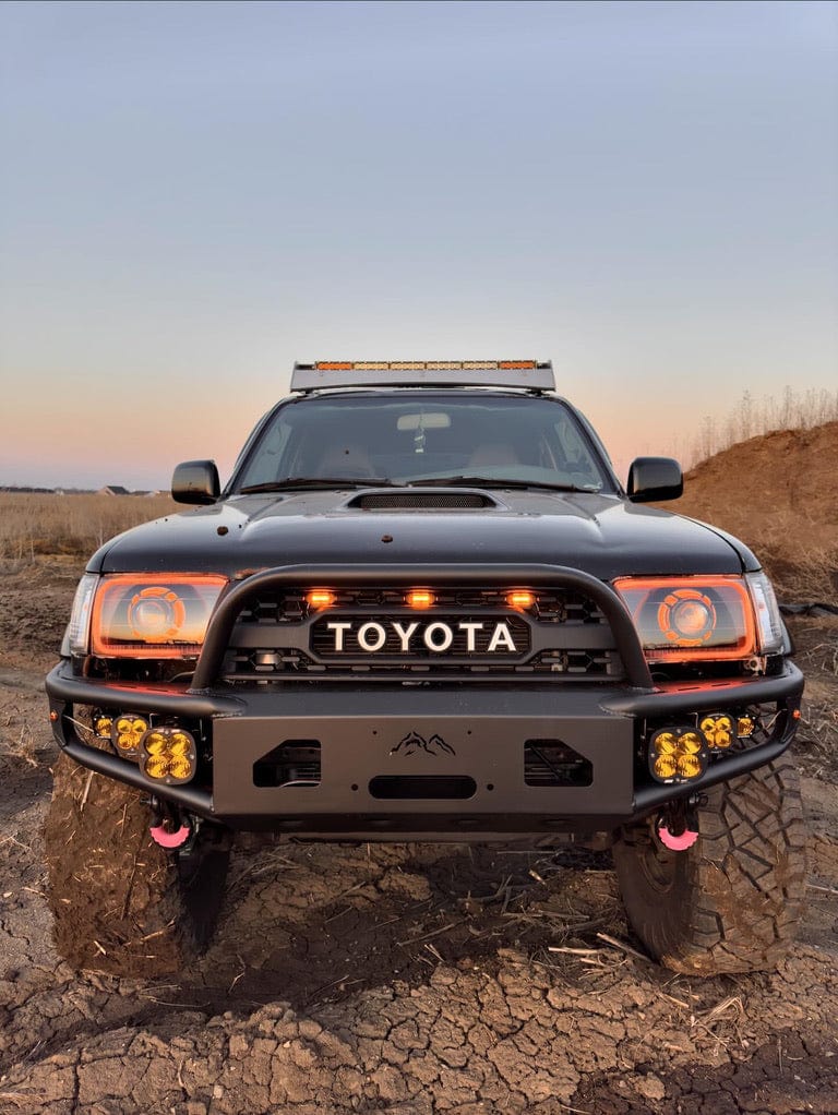 TEQ Customs LLC Headlights RGB DRL Custom Headlights / 96-02 4Runner